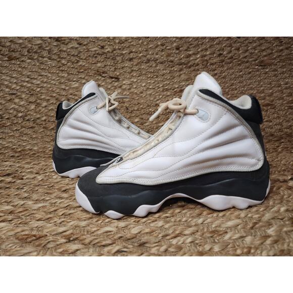 Nike Air Jordan Jumpman Pro Strong GS 6Y White off Noir Blue Tint DC7911-105 - Picture 6 of 10